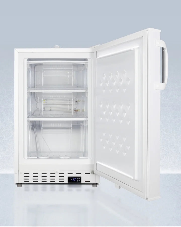 20" Wide Built-In Vaccine All-Freezer, ADA Compliant