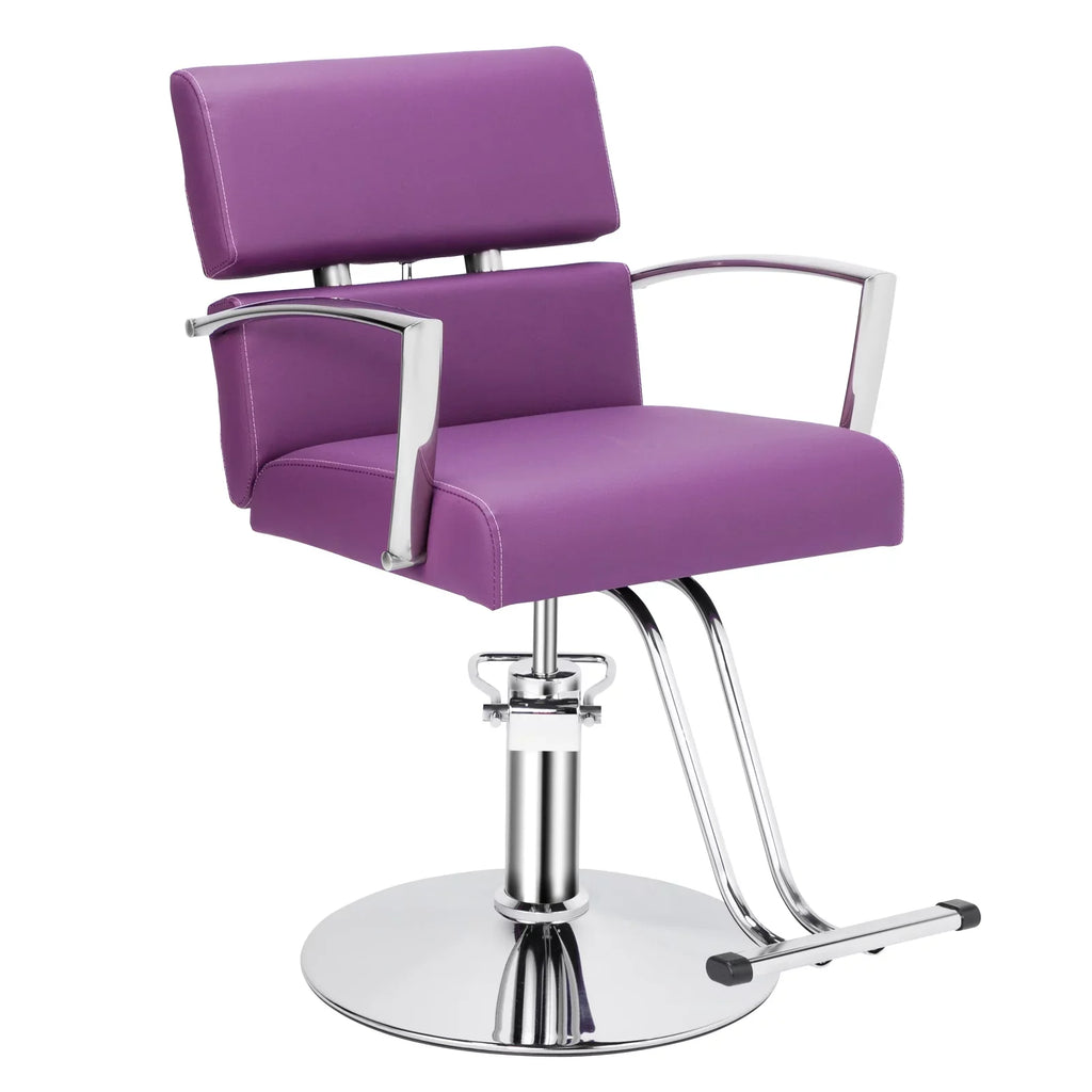 Omysalon Salon Chair Heavy Duty for Stylist, Barber Chair 360 Degree Swivel, Hydraulic Pump for Hair Cutting, Beauty Spa Styling Hairdressing Tattoo Equipment