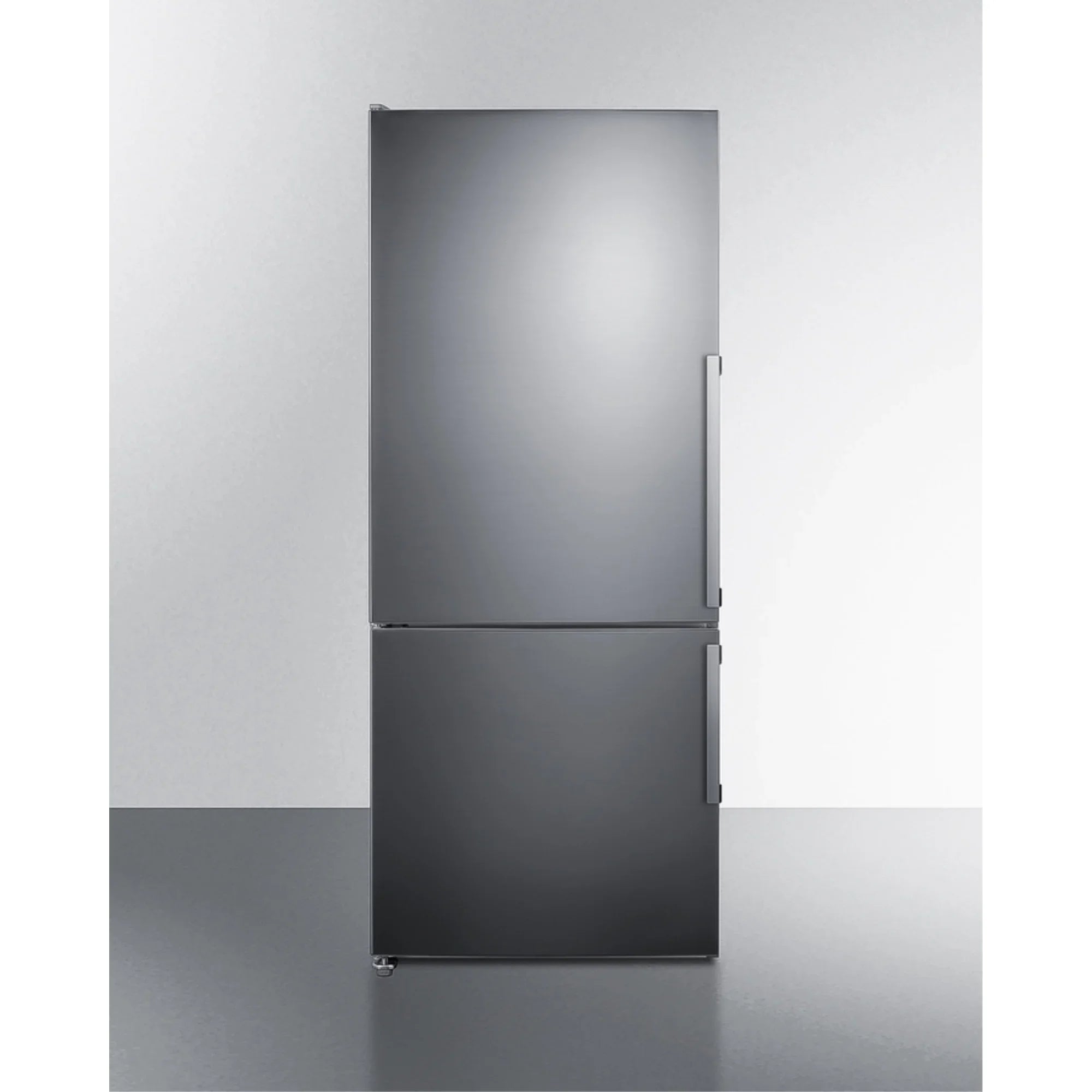 Summit FFBF283SSLHD 28 in. Wide Bottom Freezer Refrigerator - LHD