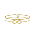 14K Gold Dainty Gold Bracelets