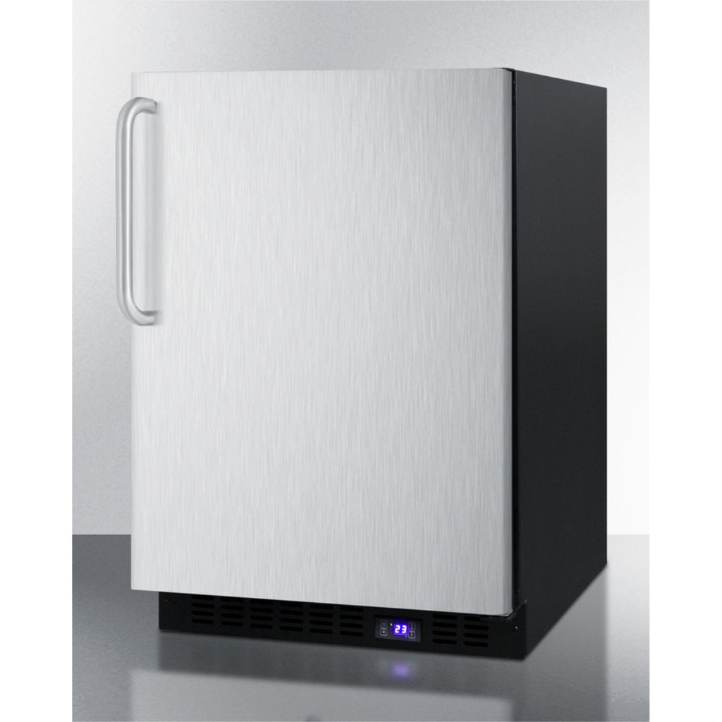 Summit Built-in Frost-Free 24" Under-Counter Freezer Drawers SCFF53BXSSTBIM