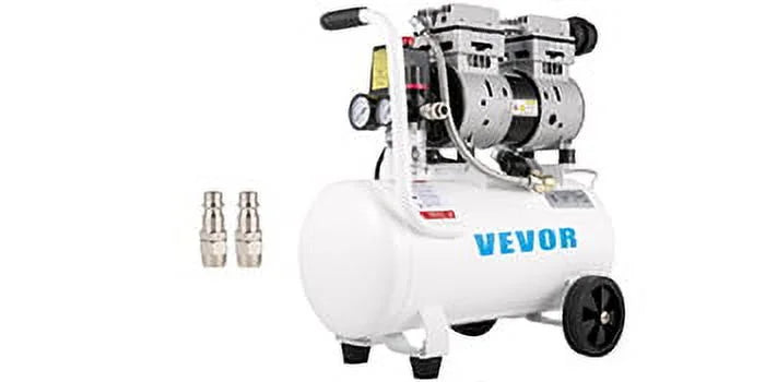 BENTISM Air Compressor 6.6 Gallon, Portable Air Compressor 1 HP, Oil Free Air Compressor Steel Tank 750W, Pancake Air Compressor 115 PSI, Ultra Quiet Compressor for Home Repair, Tire Inflation