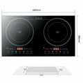 Portable Dual Induction Cooktop Cooker Burner Stove Hot Plate Countertop 2400W