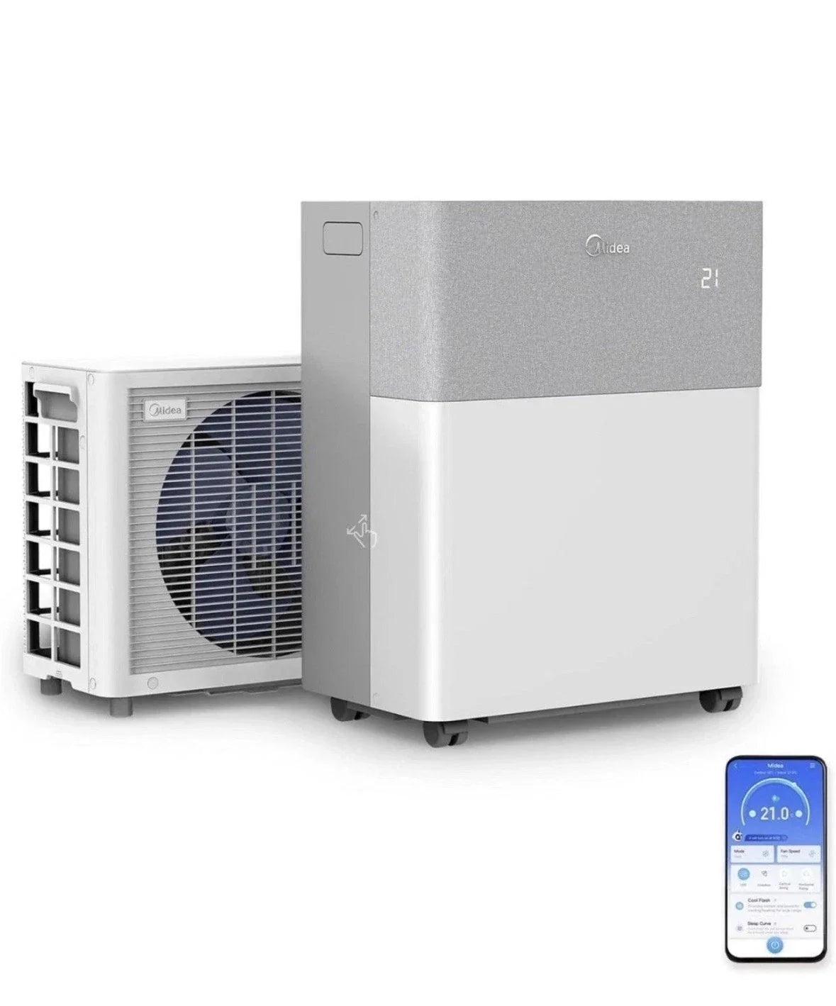 Climatiseur split Midea PortaSplit climatiseur 12000 BTU 3.5kW Neuf