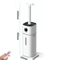 Humidifier for Room Home Bedroom, 16L 4.2Gal Cool Mist Tower Top Fill Large Humidifier with Essential Oils,Whole House Floor Humidifiers for Baby,Pets,Plants,with Remote,360° Nozzle,White