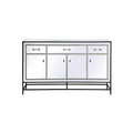Mirrored Credenza in Modern Style-36 inches Tall and 15.75 inches Wide Bailey Street Home 779-Bel-5046495