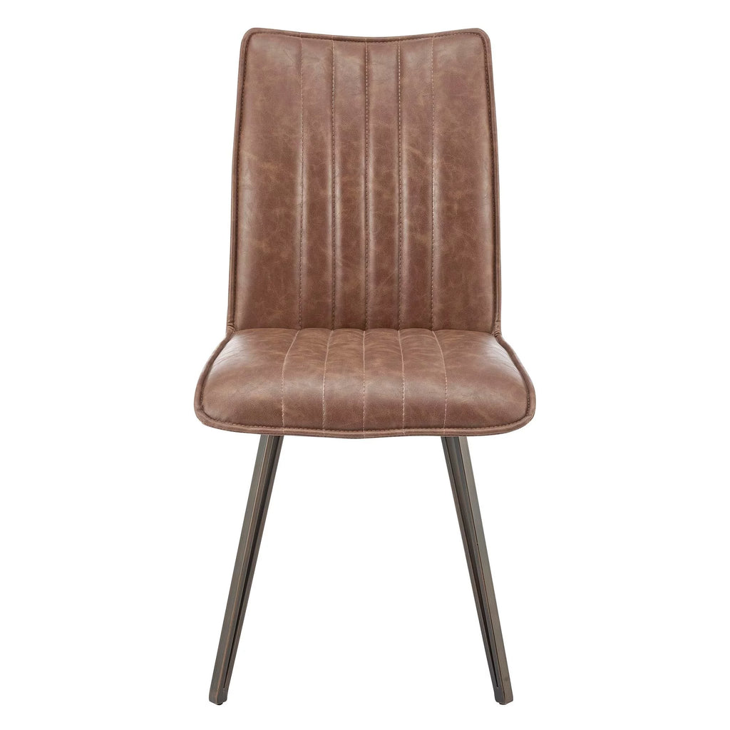 Reino PU Dining Side Chair, (Set of 2)