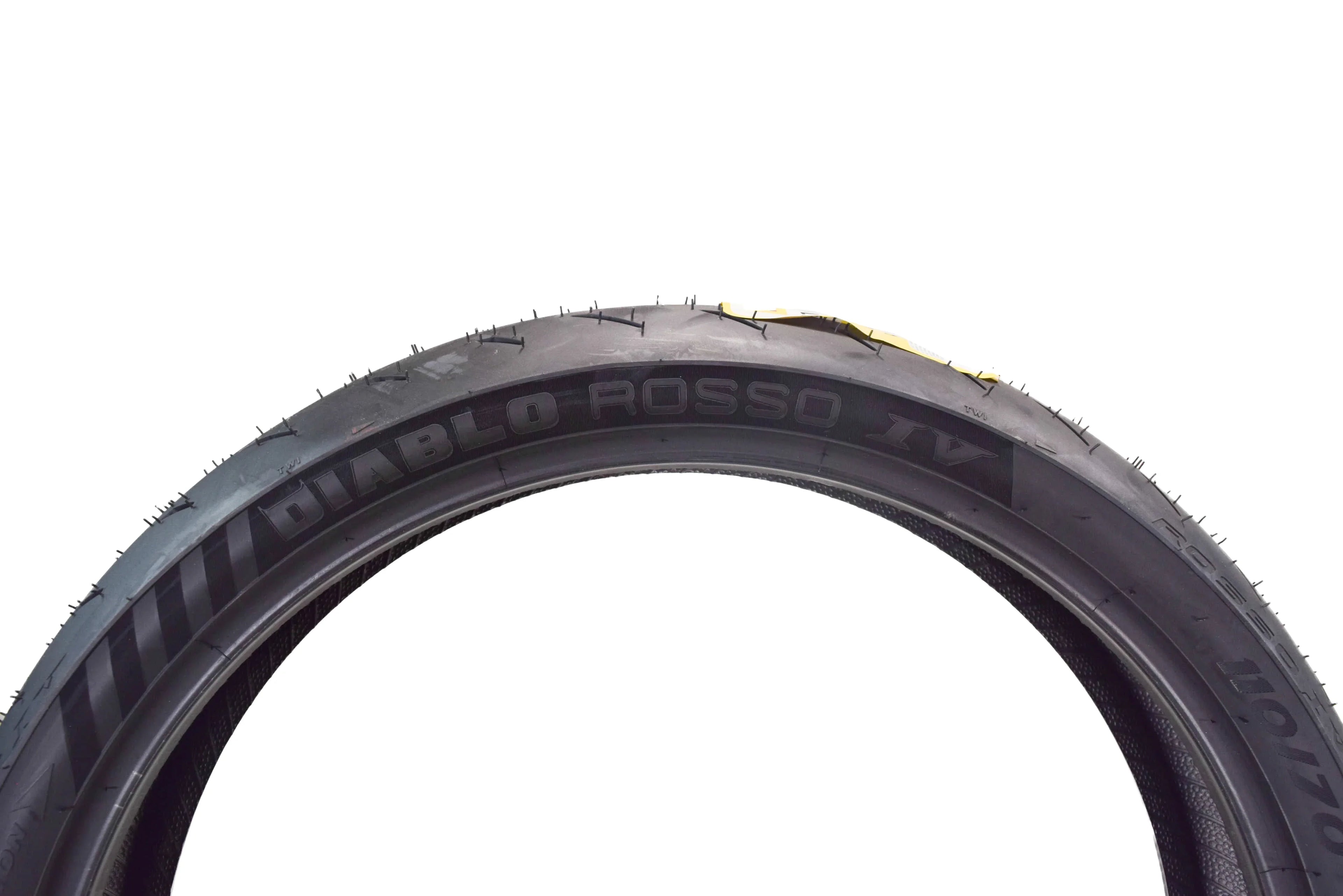 Pirelli Diablo Rosso IV Front 110/70ZR17 & Rear 190/55ZR17 Tires with Keychain