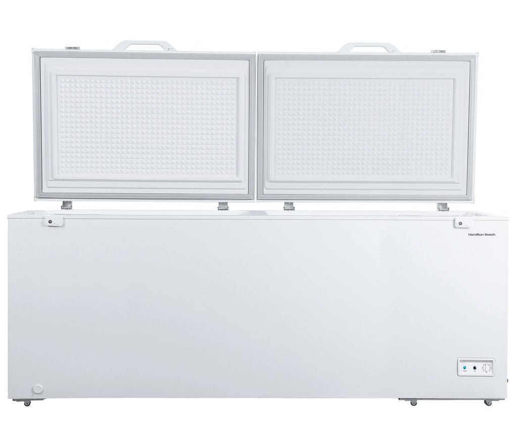 Hamilton Beach 21 Cu. ft. Chest Freezer, Double Doors, HZ9212, White