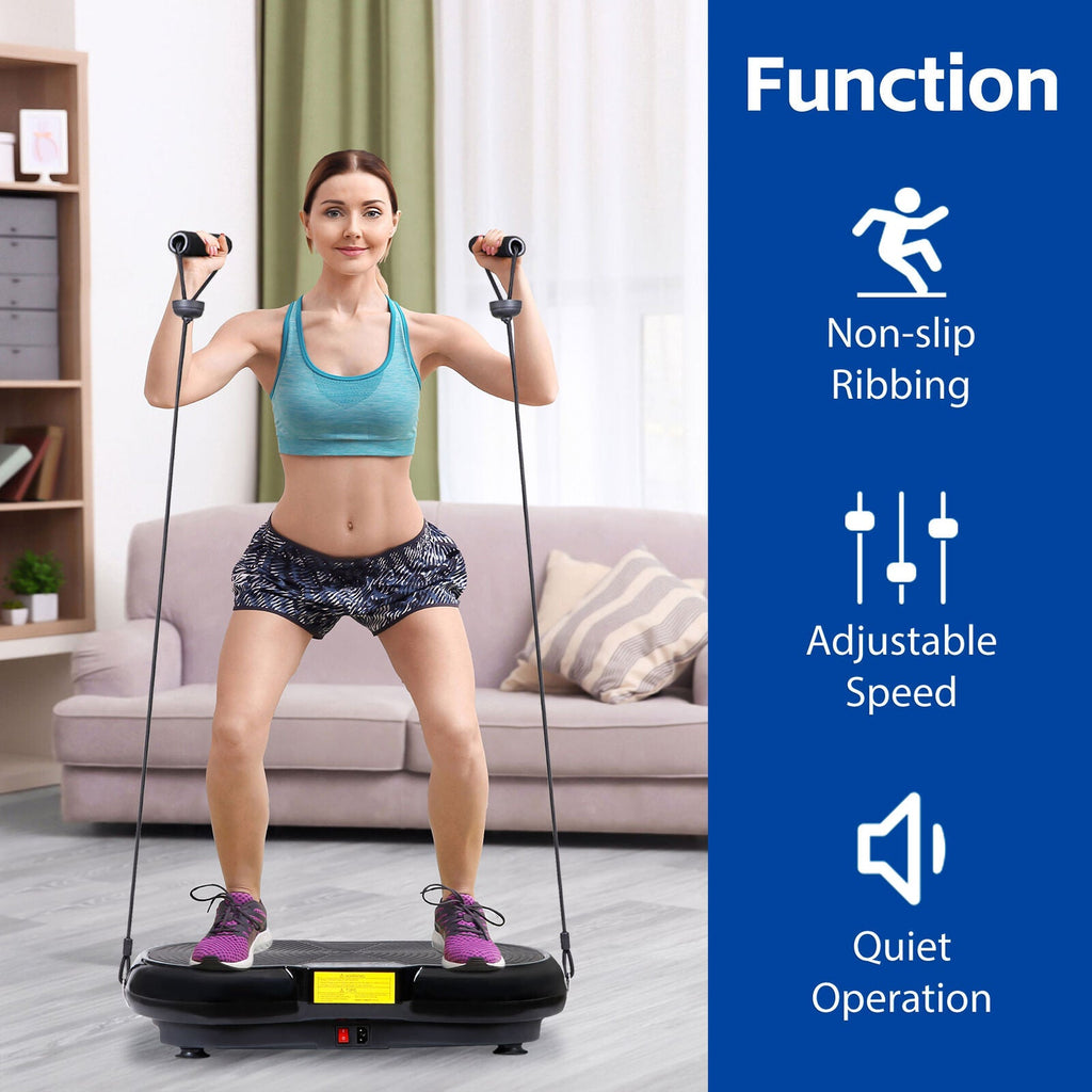 Vibration Plate Exercise Machine Training Equipment for Weight Loss & Toning
