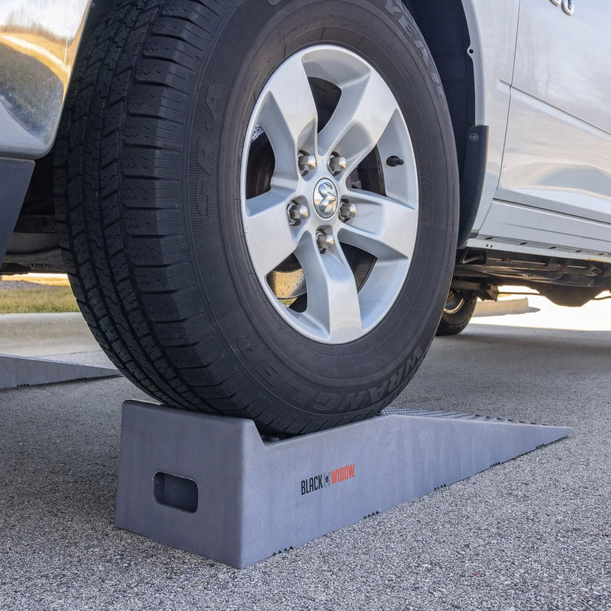 Black Widow Lightweight Plastic Service Ramps – 10,000 lb. per pair Capacity