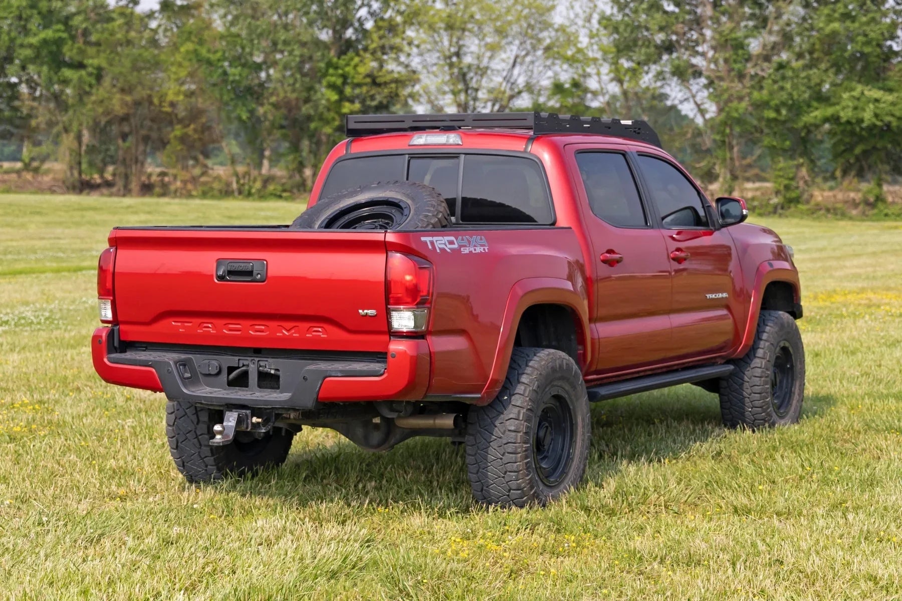 Rough Country Bed Mount Spare Tire Carrier for 2016-2023 Toyota Tacoma - 73110