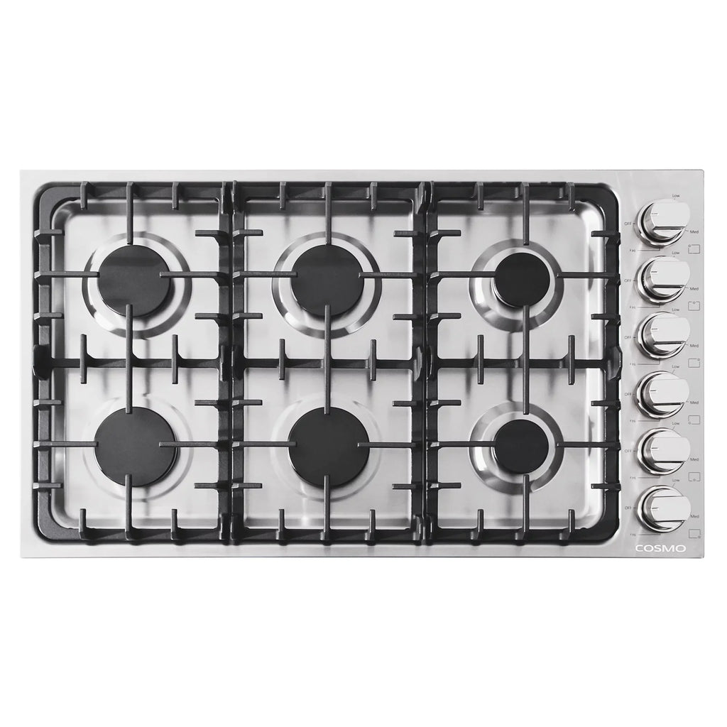 4 Piece Kitchen Package 36" Gas Cooktop 24" Single Electric Wall Oven 24" Built-In Microwave Drawer & Energy Star French Door Refrigerator