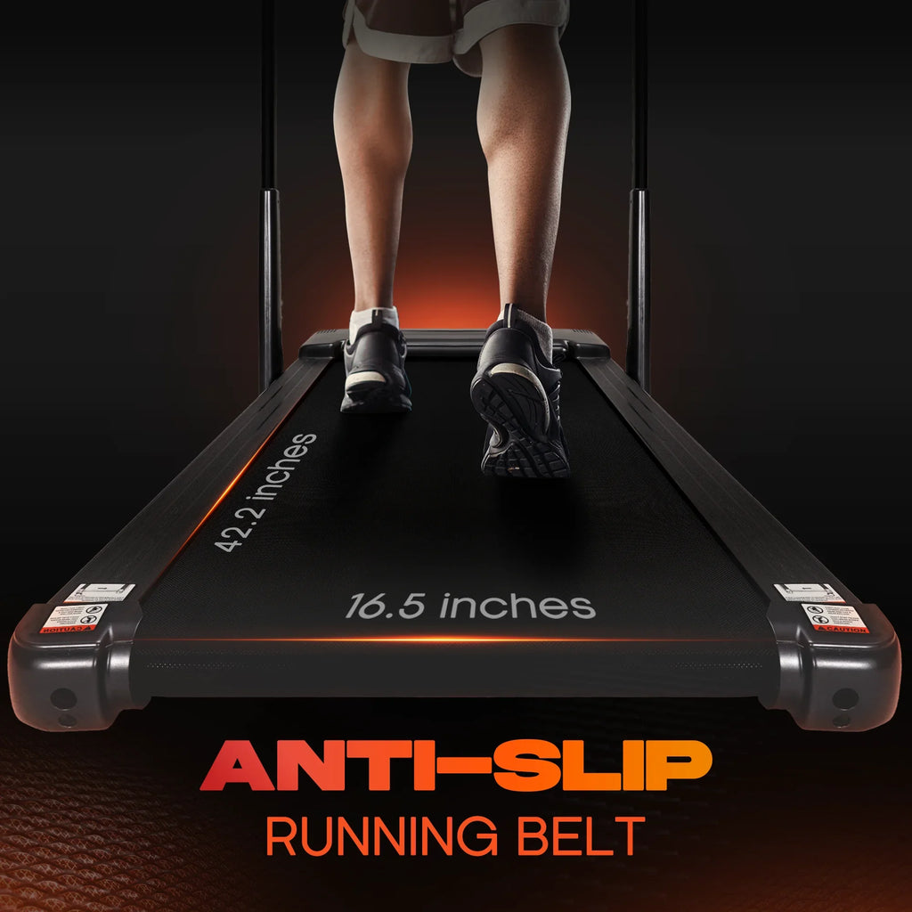 MaxKare 2 in 1 Folding Under Desk Treadmill Max 7.5MPH 2.5HP with Remote Control, Walking Pad for Home/Office Use, 265lbs Weight Capacity