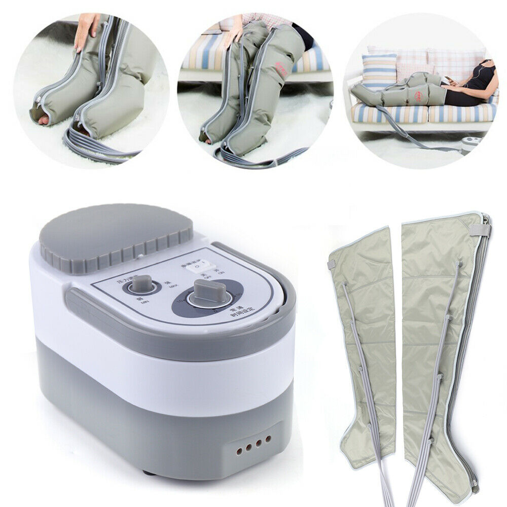 ANQIDI Air Compression Leg Massager Leg Blood Circulation Muscle Relax Massage Tool Lymphedema Leg Recovery Compression Boot