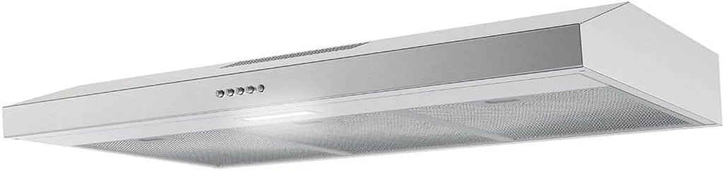 Streamline 36 in. Longhena Convertible Undermount Range Hood in Brushed Stainless Steel with Mesh Filters, Push Button Control, LED Light