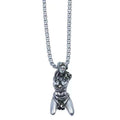 Men BDSM-inspired Kinky Pendant Necklace, Copper With Silver Plating, Gothic  Jewelry, Statement Fashion Accessory