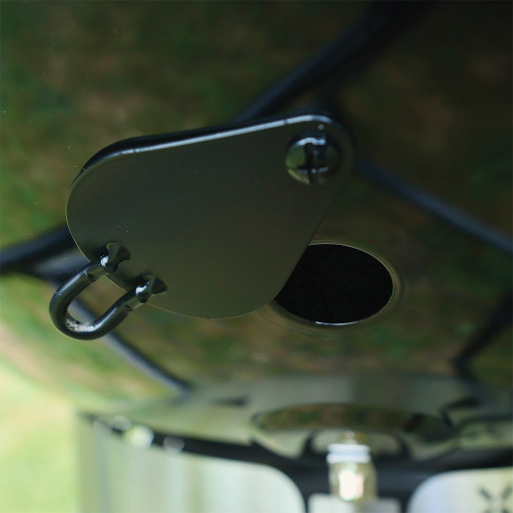 Slow 'N Sear® MasterKettle Charcoal Grill + Smoker - 22" Kettle Grill with Grill Cart and Built-in Side Table