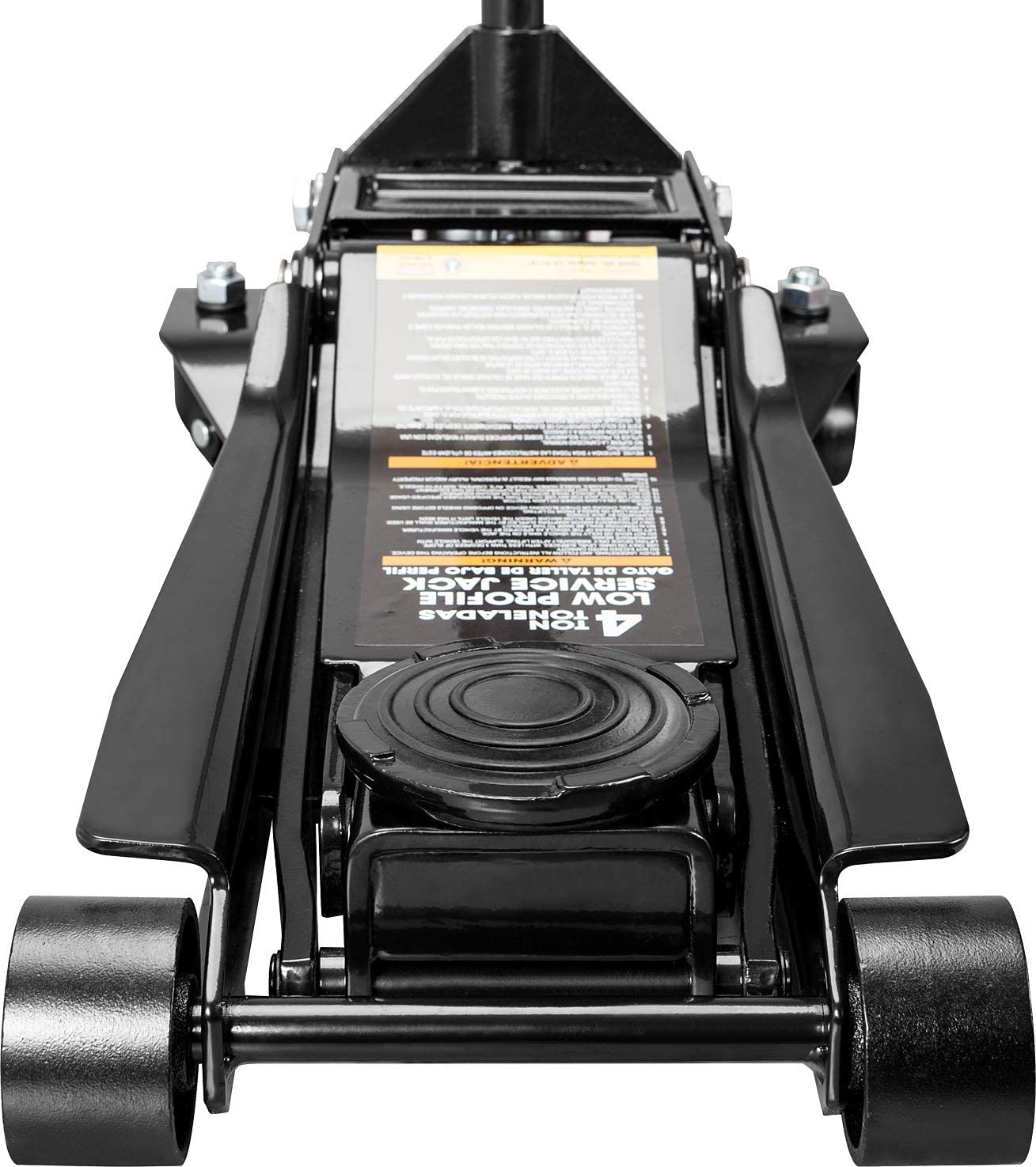 Torin 4 Ton Low Profile Floor Jack Heavy Duty Steel Car Jack with Dual Quick Lift Pump,Black,W847B