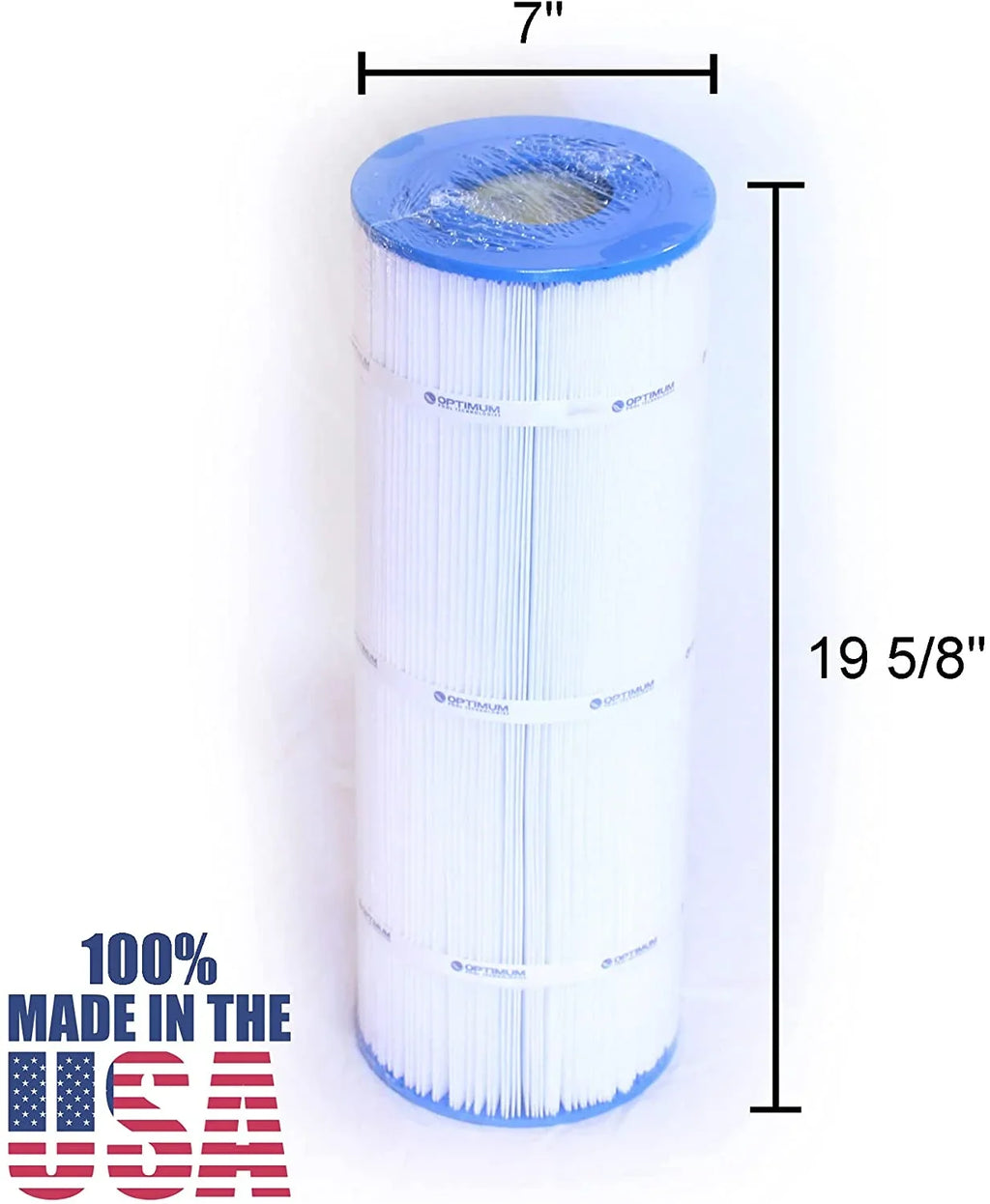 Pool Filter Replacement 4 Pack for Swim Clear C3020, C-3025, C3030, Super Star Clear C3000, C3000S; 325 SQ.FT. Cartridge Element - Made in USA