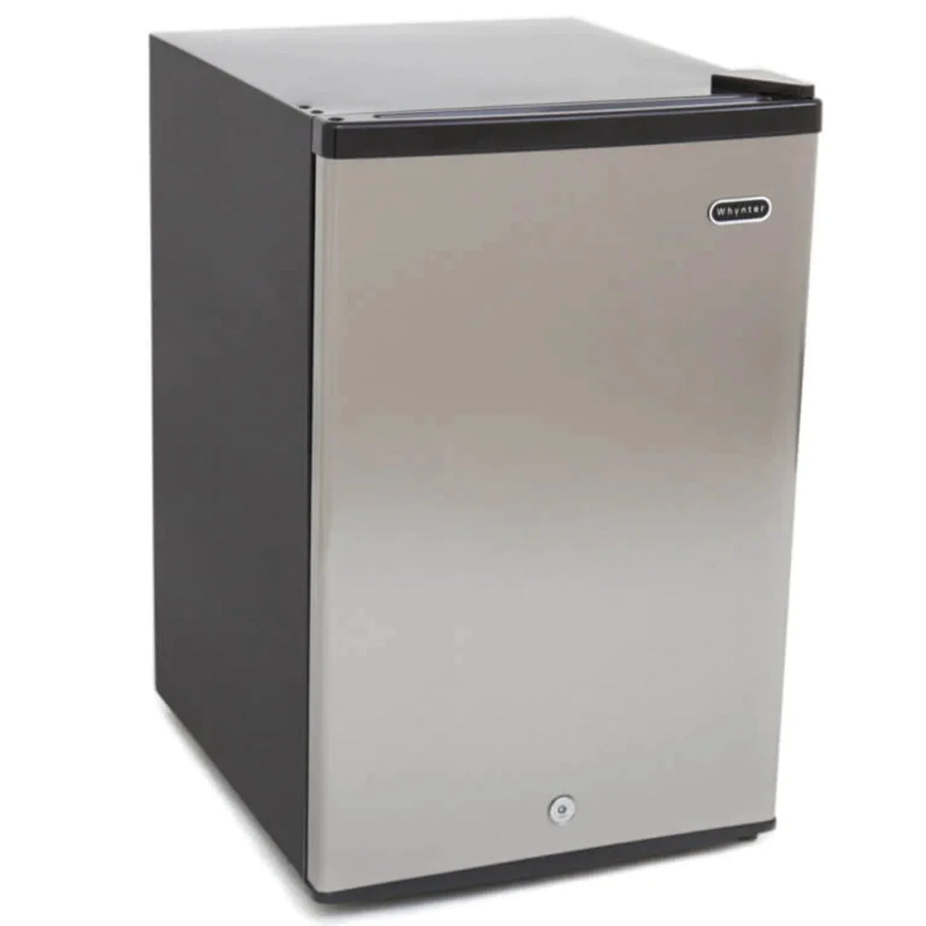 Whynter 3.0 cu. ft. Energy Star Upright Freezer with Lock - Black