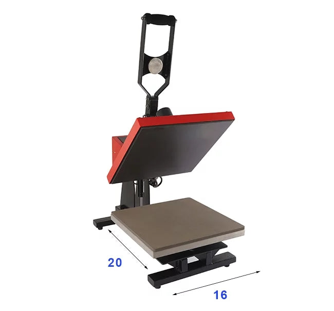VING 16 x 20In Auto Open T-shirts Heat Press Machine High Pressure Fashionable Sublimation Heat Press for Frames Slippers MDF board 110V