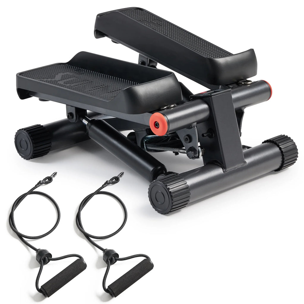 Sunny Health & Fitness SMART Mini Stepper with Exercise Bands - NO. 012SMART