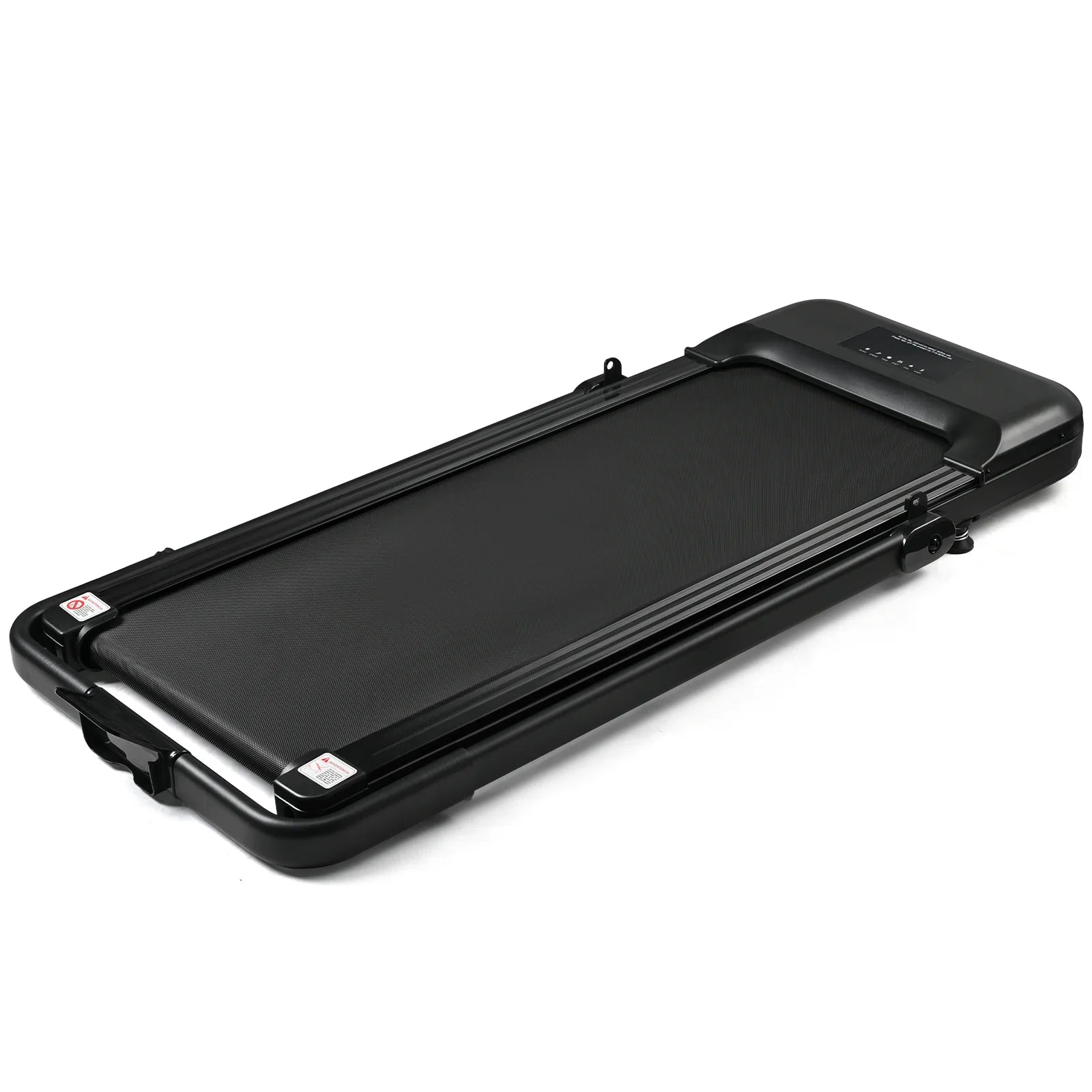 Foldable Treadmill Walking Pad, 6.2MPH Folding Treadmill Under Desk with Handle for Office Home, 2.5HP Running Machine with Remote Control, Safety Lock, 300LBS Weight Capacity