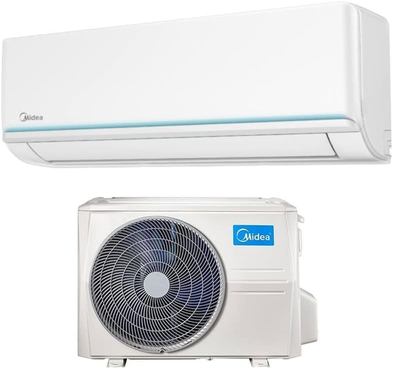 Midea Climatiseur Inverter série Evolution 12 000 BTU MSAGXBU-12HRDN8 R-32 Wi-Fi optionnel Classe A++/A+