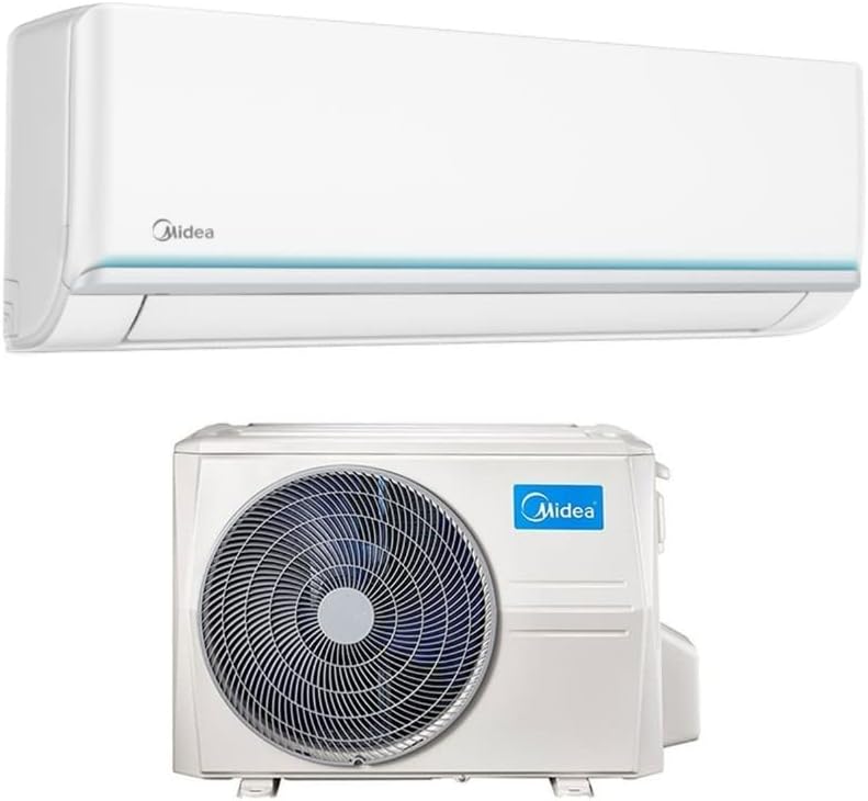 Midea Climatiseur Inverter série Evolution 12 000 BTU MSAGXBU-12HRDN8 R-32 Wi-Fi optionnel Classe A++/A+