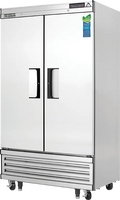 Everest Refrigeration EBNF2 Reach-in Freezer 2 Glass Doors, 115v, NSF - 33 cu. ft.