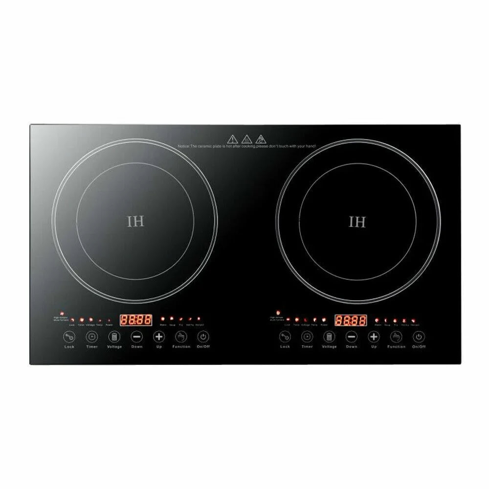 Portable Dual Induction Cooktop Cooker Burner Stove Hot Plate Countertop 2400W