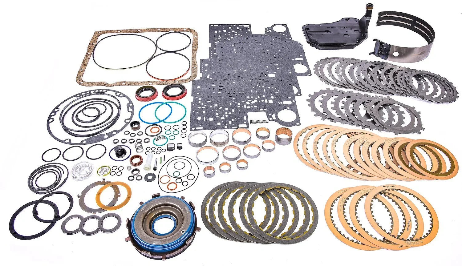 JEGS 62140 Complete Transmission Rebuild Kit 1997-2003 GM 4L60E Includes: High-E