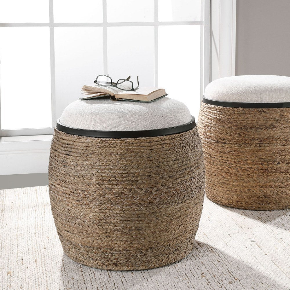 19 inch Accent Stool Bailey Street Home 208-Bel-4261658