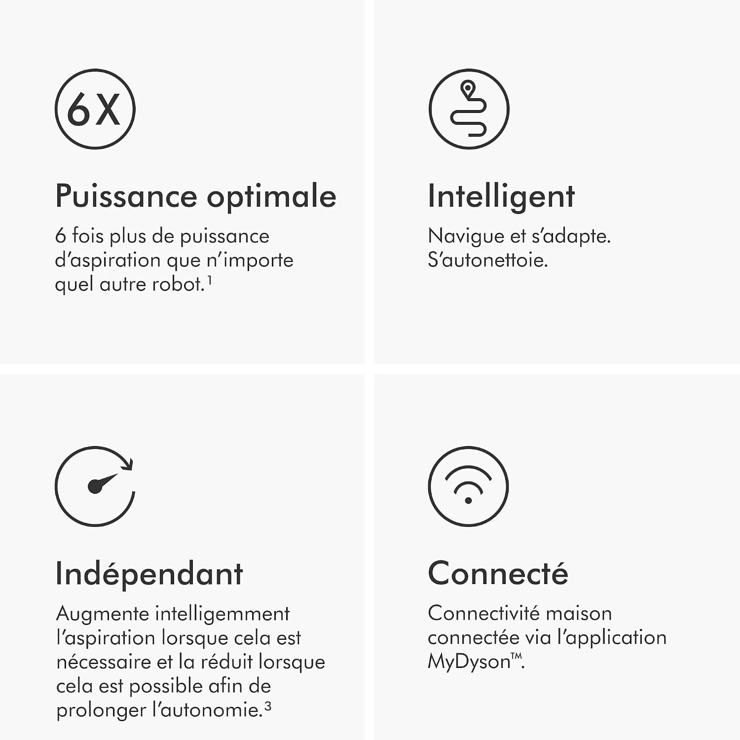 Dyson 360 Vis Nav™ Robot aspirateur – Brosse Pleine Largeur, conçu pour Tous Types de sols (Bleu/Nickel)