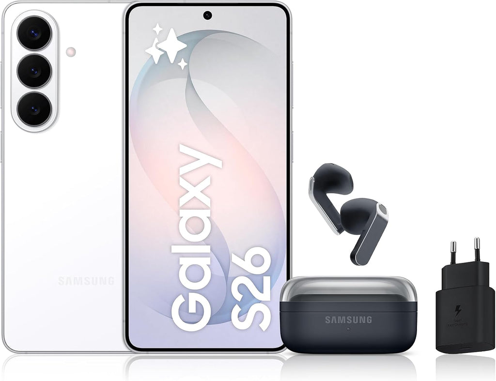 Samsung Galaxy S26, Smartphone Android 5G avec Galaxy AI, 512 Go, Chargeur Secteur Rapide 25W Inclus, Smartphone déverrouillé, Violet, Version FR