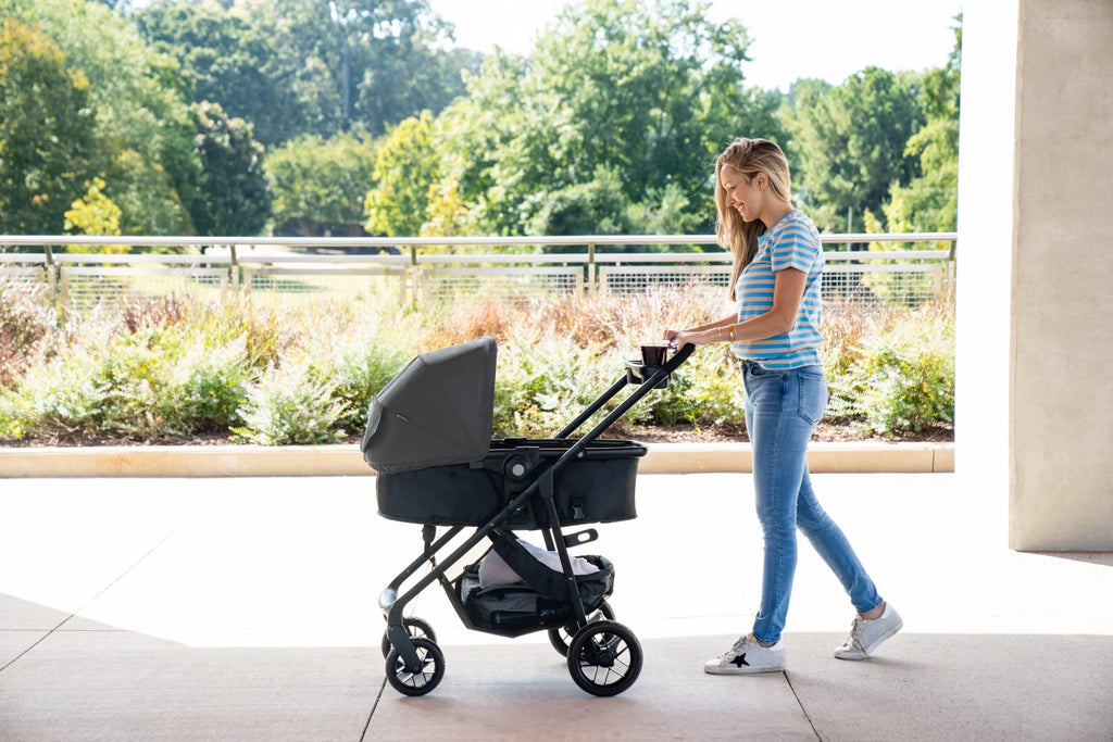 Safety 1st Grow and Go Sprint Modular Travel System Stroller with Rear-Facing Infant Car Seat, Bluestone