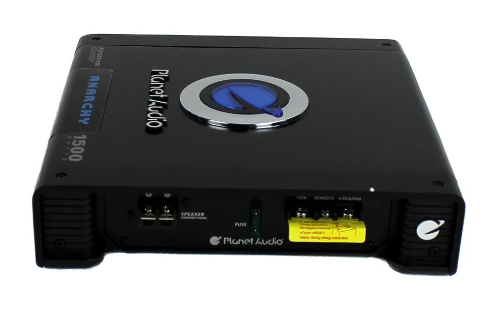 MTX TNE212D 12" 1200W Dual Loaded Car Subwoofers + Box + Planet 1500W Amp + Kit