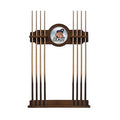 Grand Valley State University Solid Wood Cue Rack with a Chardonnay Finish