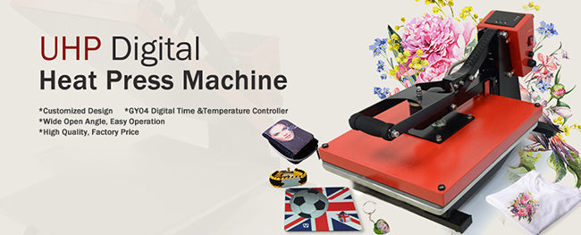 VING 16 x 20In Auto Open T-shirts Heat Press Machine High Pressure Fashionable Sublimation Heat Press for Frames Slippers MDF board 110V