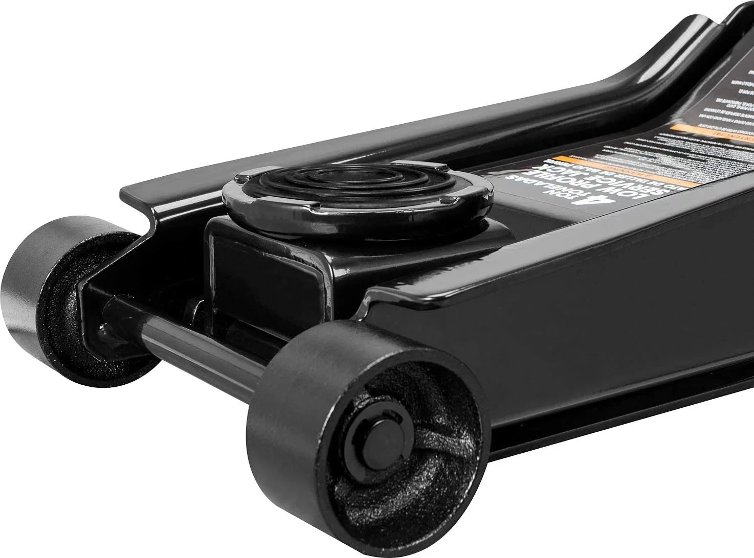 Torin 4 Ton Low Profile Floor Jack Heavy Duty Steel Car Jack with Dual Quick Lift Pump,Black,W847B
