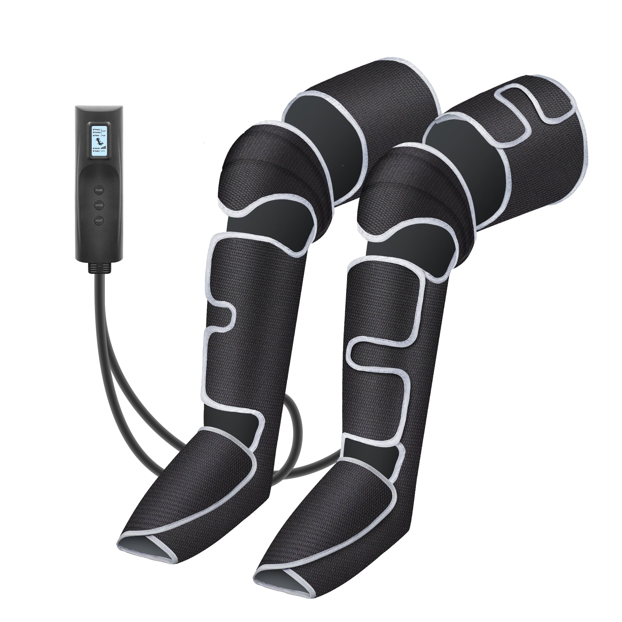 Comfier Leg Massager for Circulation, Air Compression Calf Knee Foot Massager with Heat, Leg Wraps Massage Boots for Pain Relief, Mothers Day Gifts