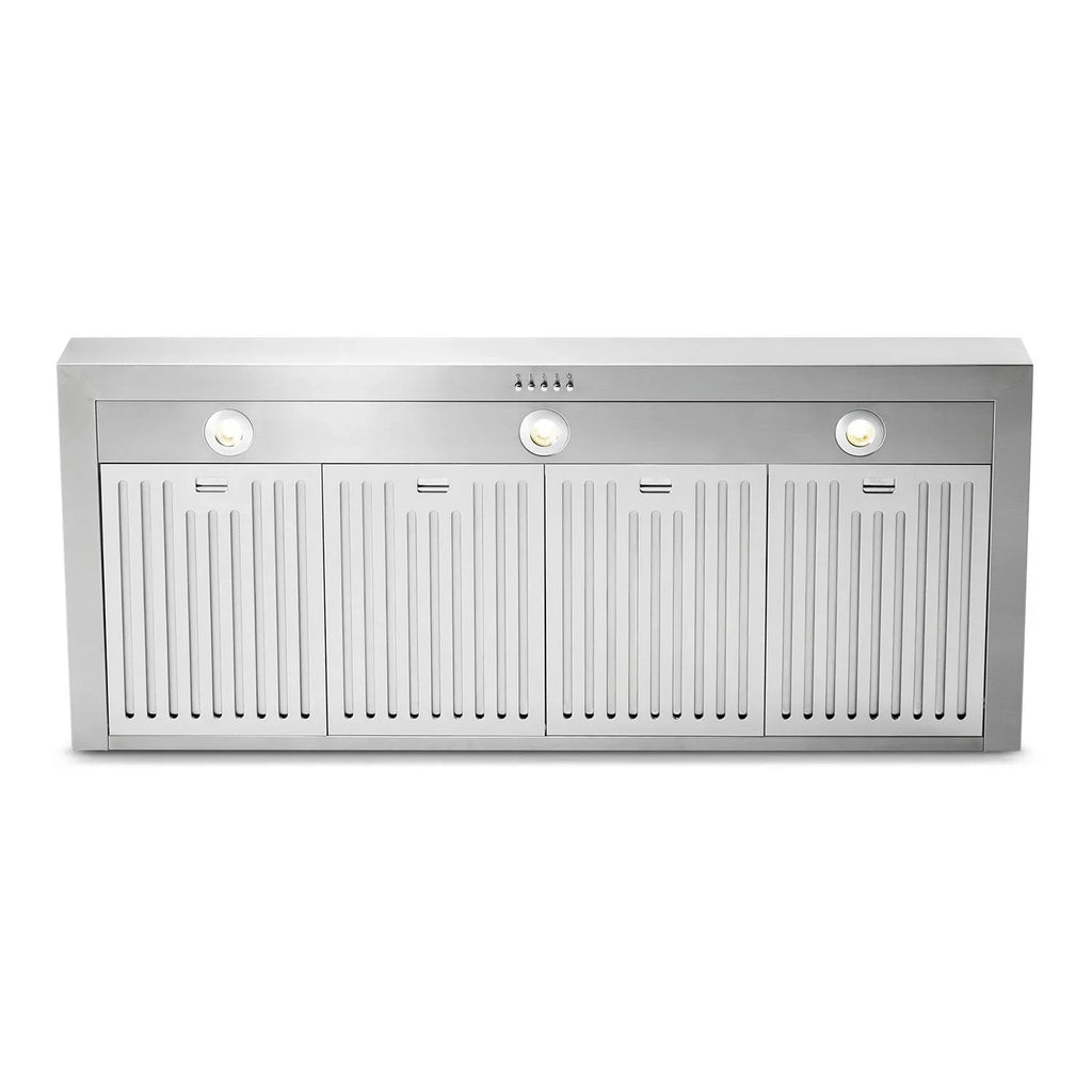 Thor Kitchen 48 Inch Proessional Wall Mount Pyramid Range Hood, 14 Inches Tall- TRH48P