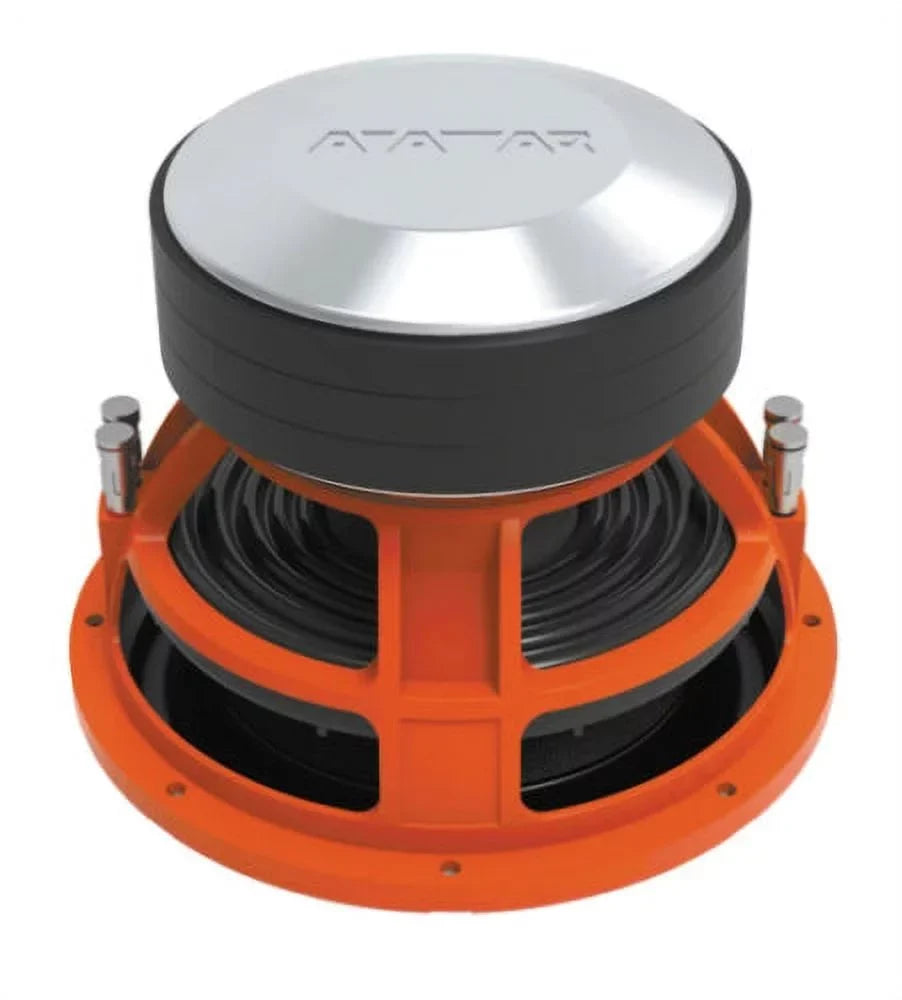 Avatar Tsunami STU-1246-D1 Orange 6000 Watts Peak 1-Ohm 12" Subwoofer
