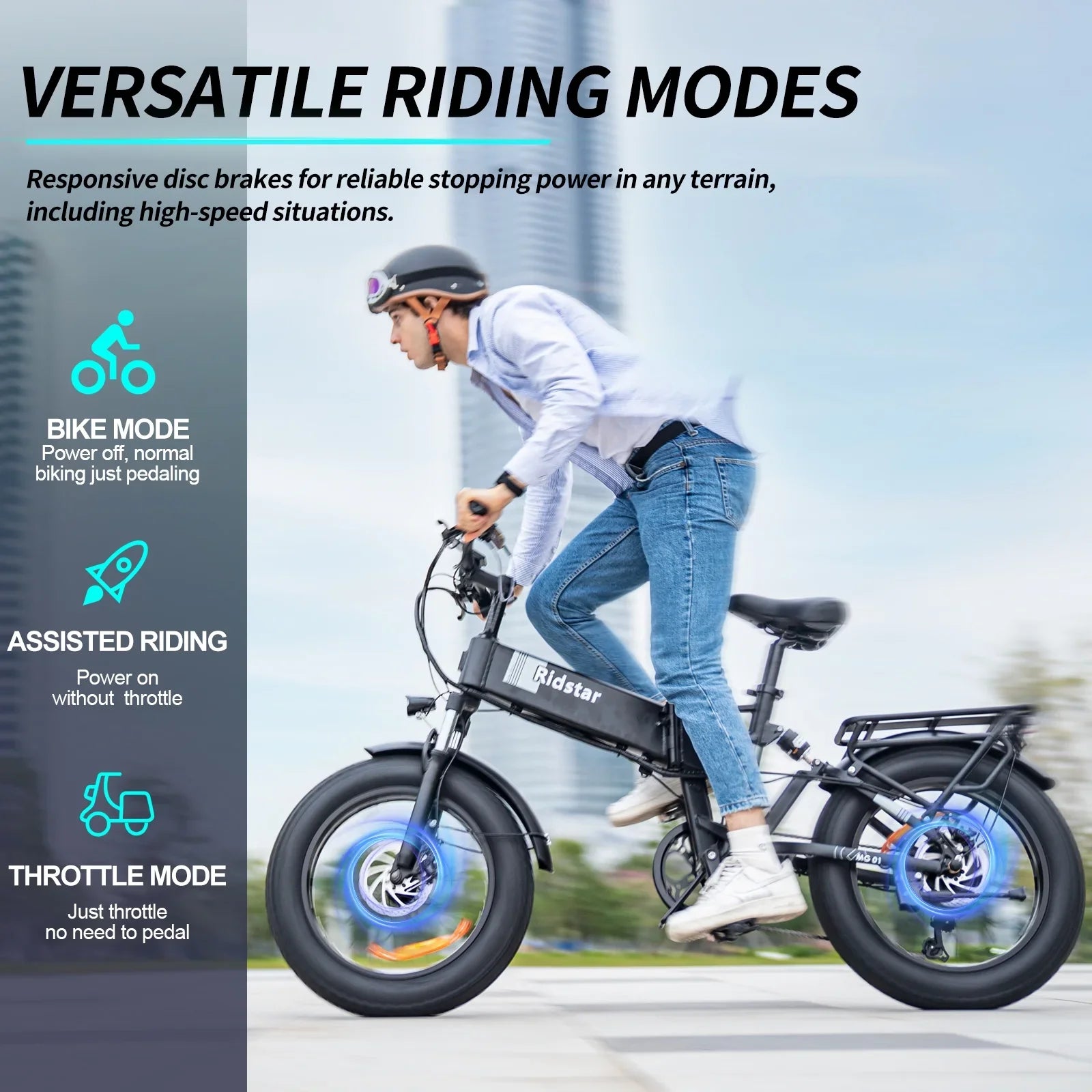 Eletric Bike for Adults, 750W Motor 48V 15Ah Removable Battery 20'' Fat Tire Folding E-Bike Shimano 7-Speed MTB Cycling UL2849