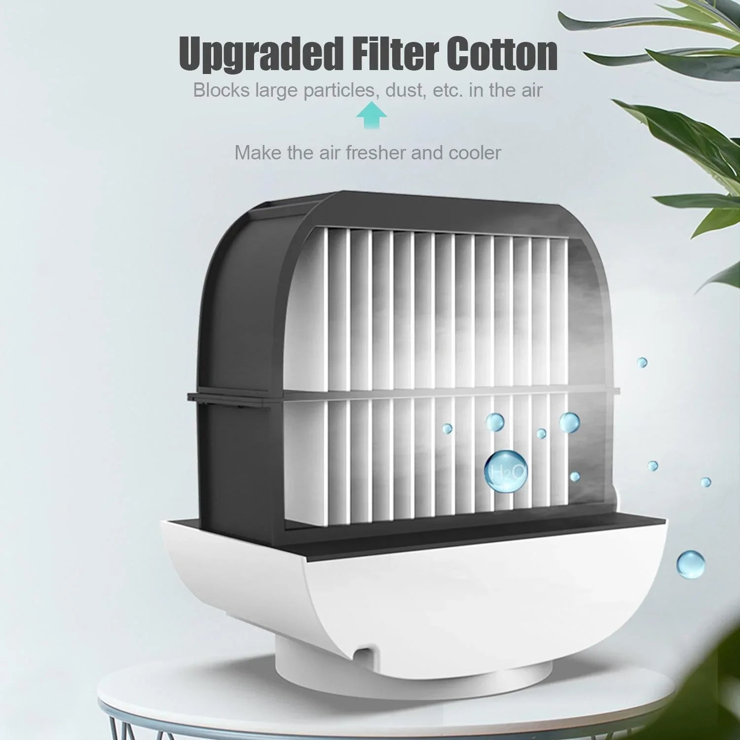 esafio Air Conditioner Portable Home & Auto Heat Sink Ice Air Condition Without Cell