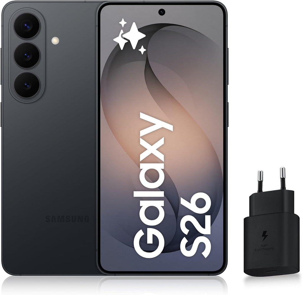 Samsung Galaxy S26, Smartphone Android 5G avec Galaxy AI, 512 Go, Chargeur Secteur Rapide 25W Inclus, Smartphone déverrouillé, Violet, Version FR