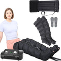 Bottes De Pressotherapie Jambes Et Ventre Et Bras | Pressothérapie 6 Chambres | Botte Pressothérapie Drainage Lymphatique Jambes Professionnel, Appareil À Compression Massage Jambe Circulation
