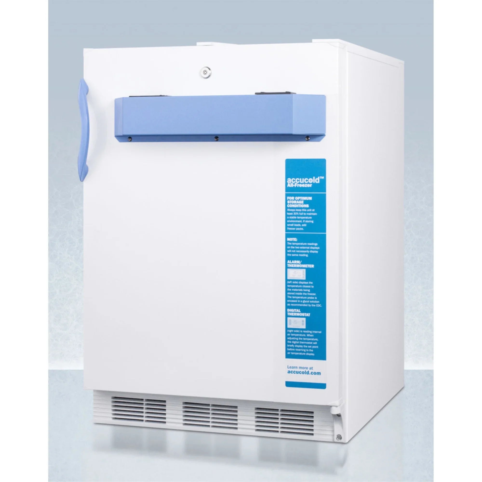 24" Wide Built-in ADA Height -25Ã¯Â¿Â½C Manual Defrost Medical All-Freezer VT65MLBIMED2ADA