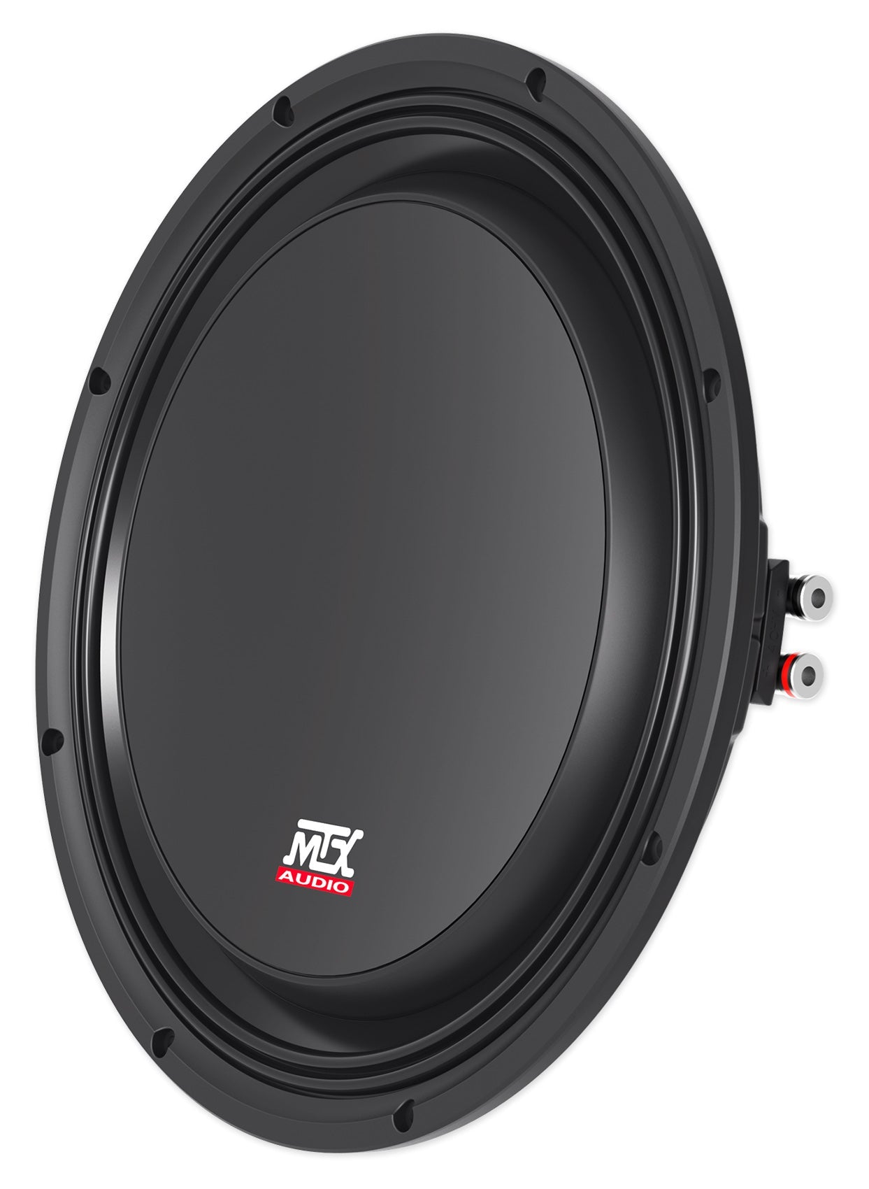 (2) MTX 3512-04S 12" 1200w Shallow Car Subwoofers+Sealed Slim Sub Box Enclosure